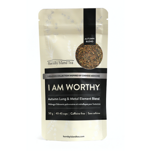 Open image in slideshow, i am worthy, fennel, fenugreek, flax, nettles, lavender, lemon balm, wild blueberries
